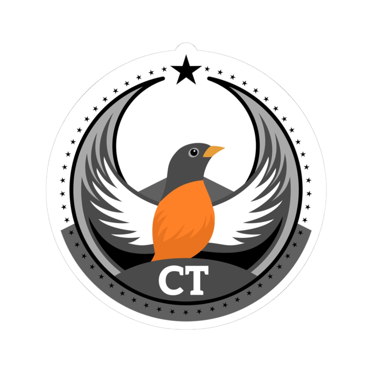 Bird Rebels Kiss-Cut Stickers – CT – Light