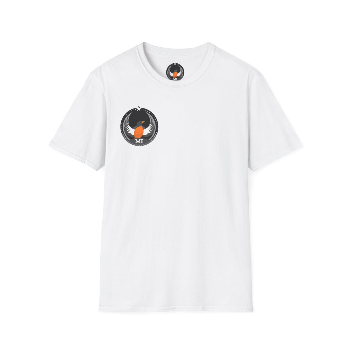 Bird Rebels Softstyle T-Shirt – MI – Dark