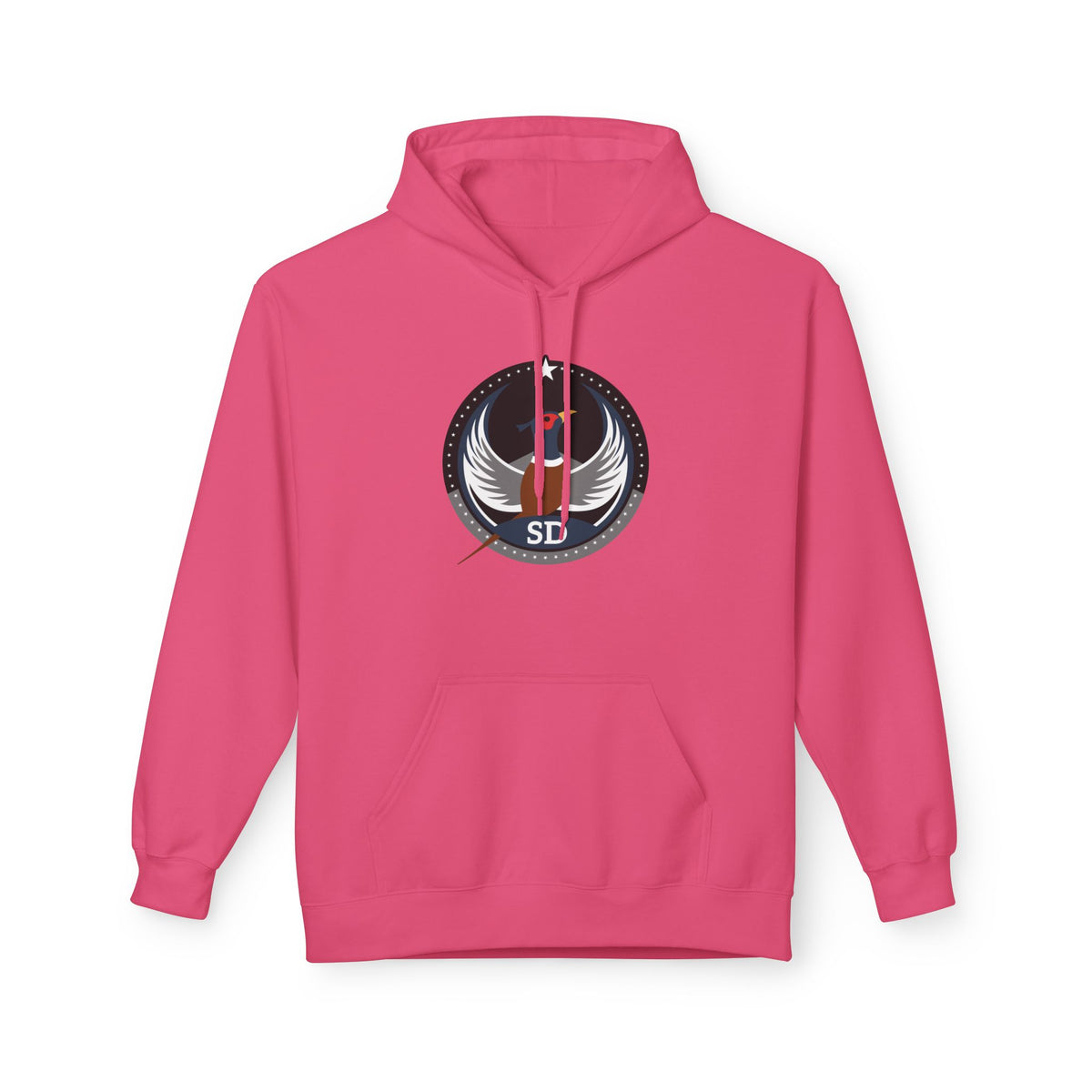 Bird Rebels Midweight Softstyle Fleece Hoodie – SD – Dark
