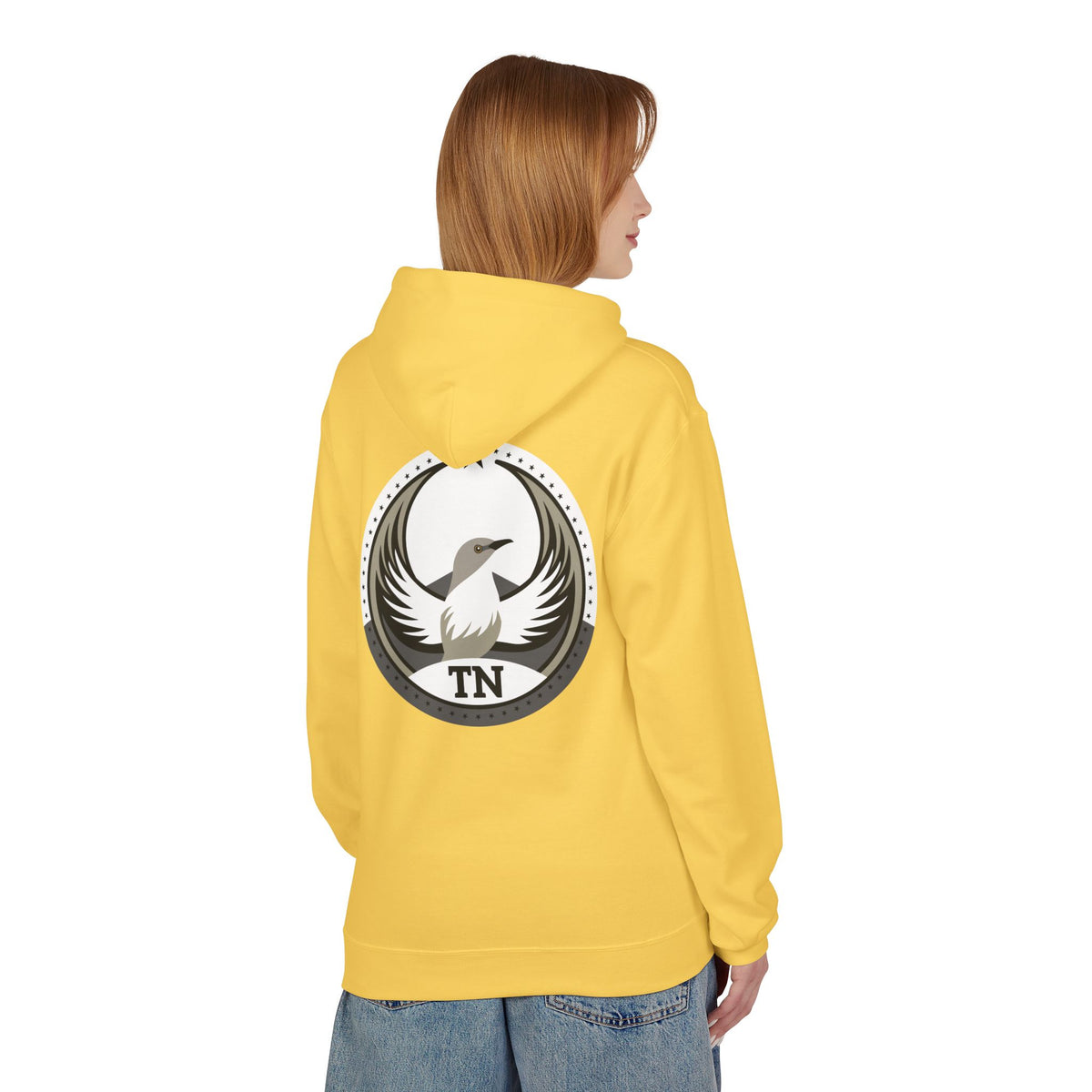 Bird Rebels Midweight Softstyle Fleece Hoodie – TN – Light