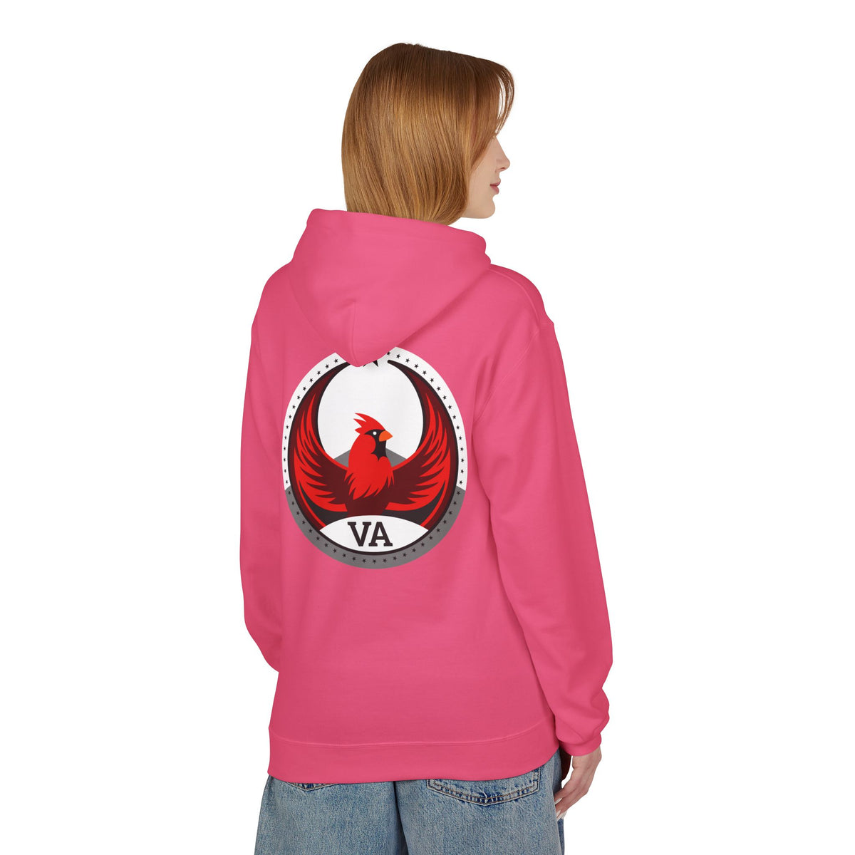Bird Rebels Midweight Softstyle Fleece Hoodie – VA – Light