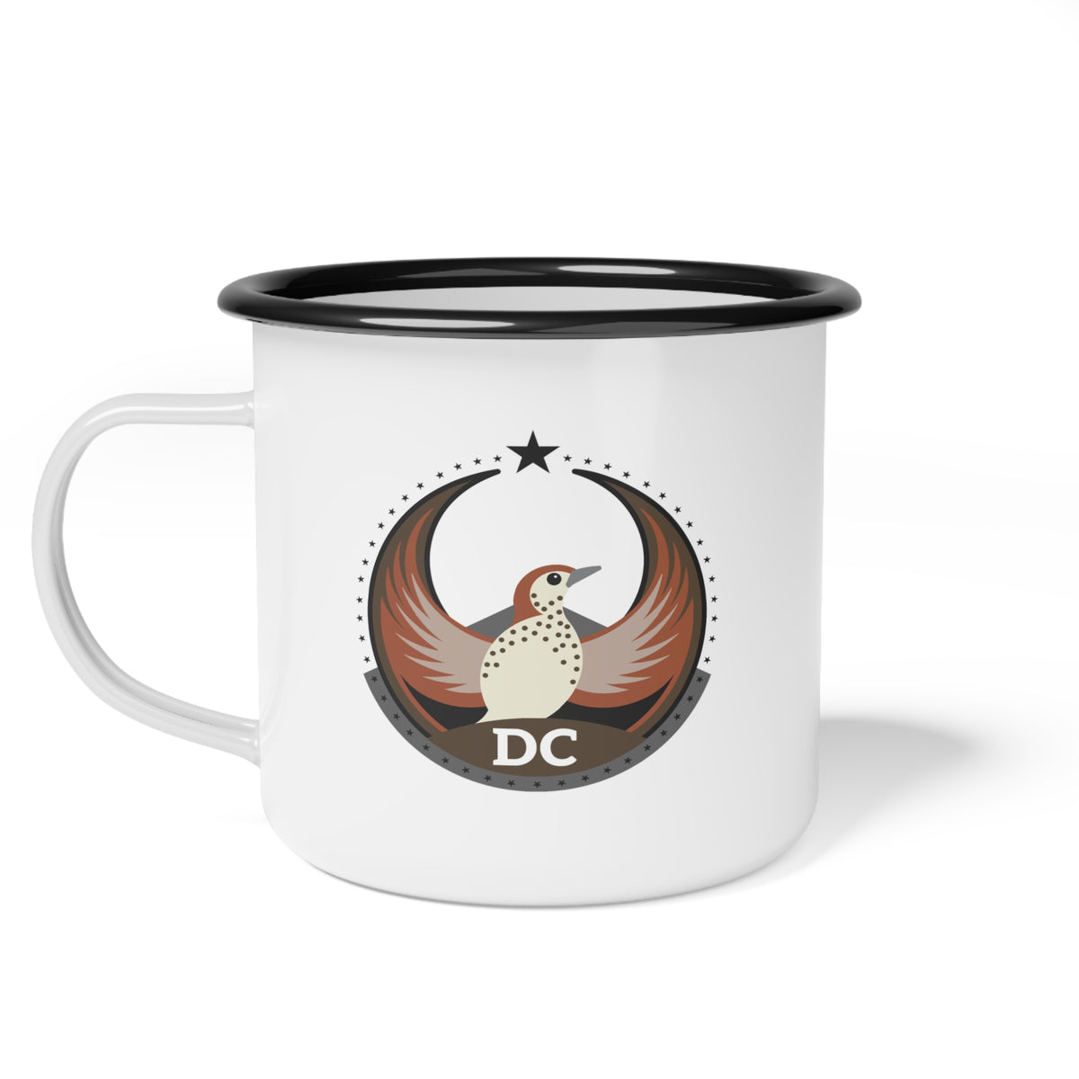 Bird Rebels Enamel Camp Cup – DC – Light