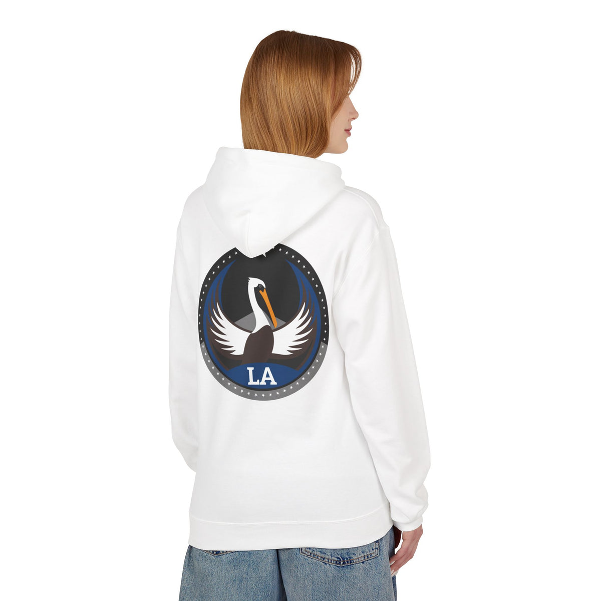 Bird Rebels Midweight Softstyle Fleece Hoodie – LA – Dark