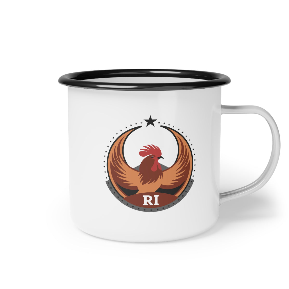 Bird Rebels Enamel Camp Cup – RI – Light
