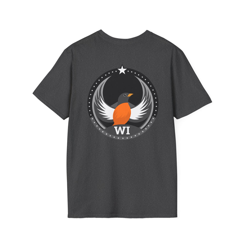 Bird Rebels Softstyle T-Shirt – WI – Dark