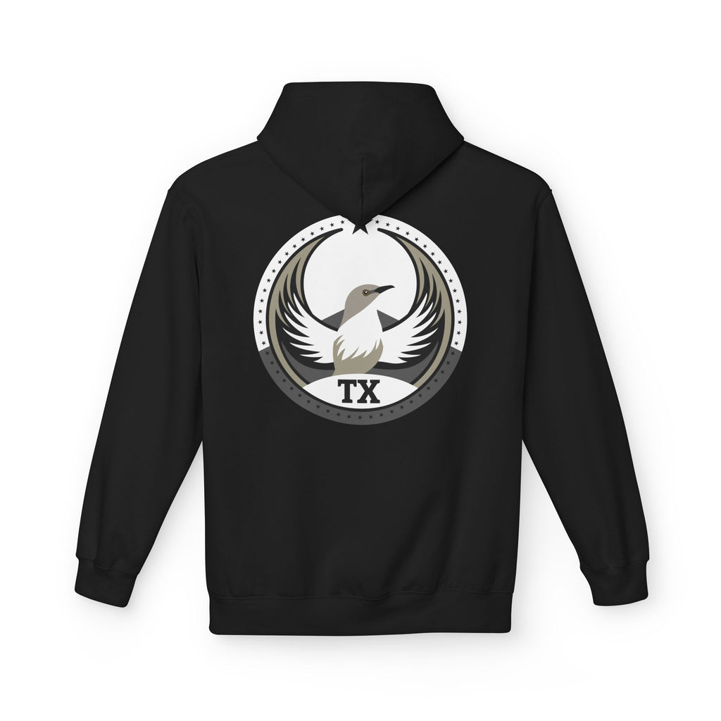 Bird Rebels Midweight Softstyle Fleece Hoodie – TX – Light