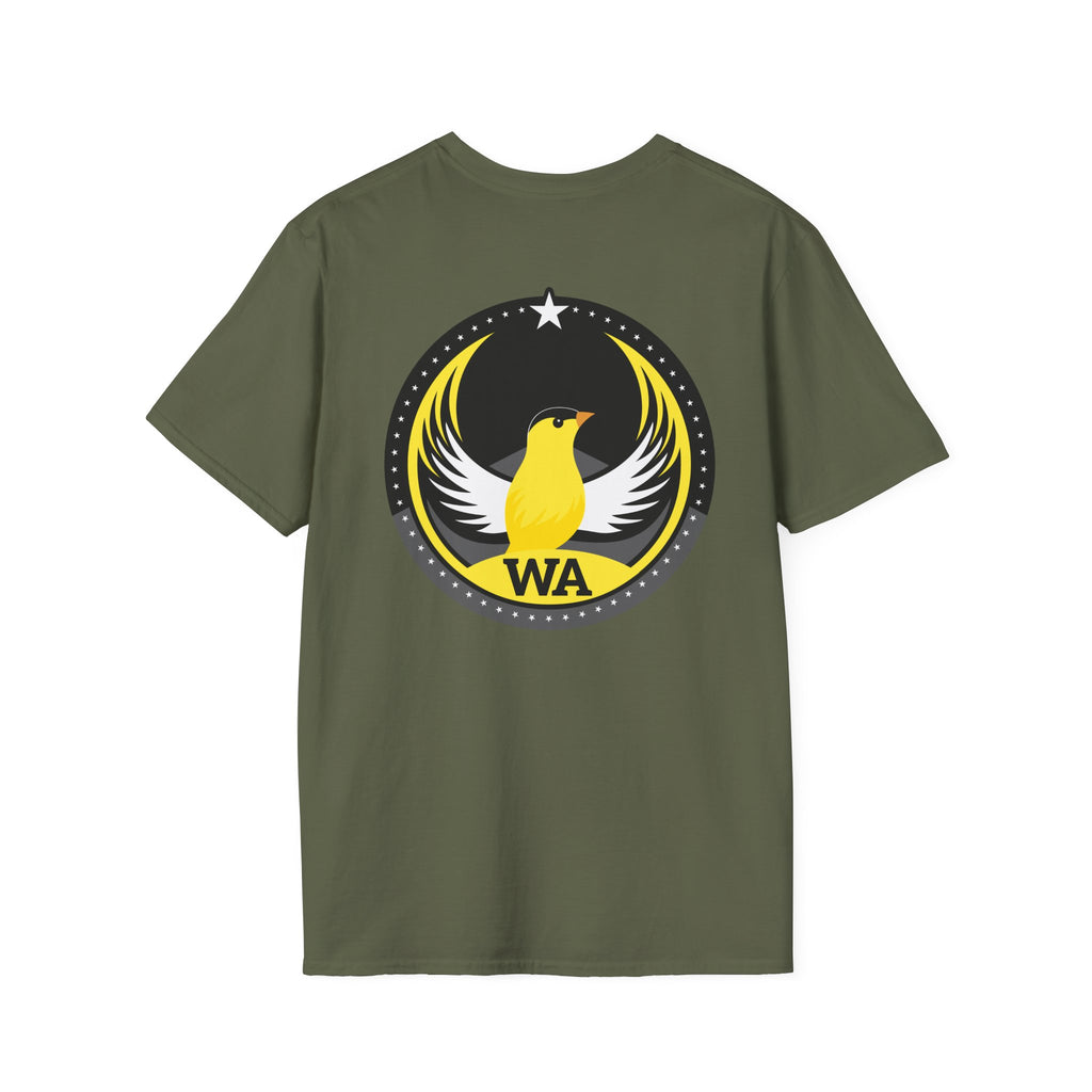 Bird Rebels Softstyle T-Shirt – WA – Dark