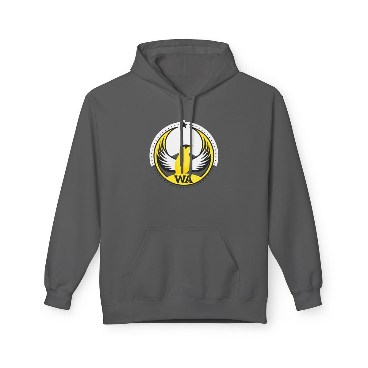 Bird Rebels Midweight Softstyle Fleece Hoodie – WA – Willow Goldfinch – Light