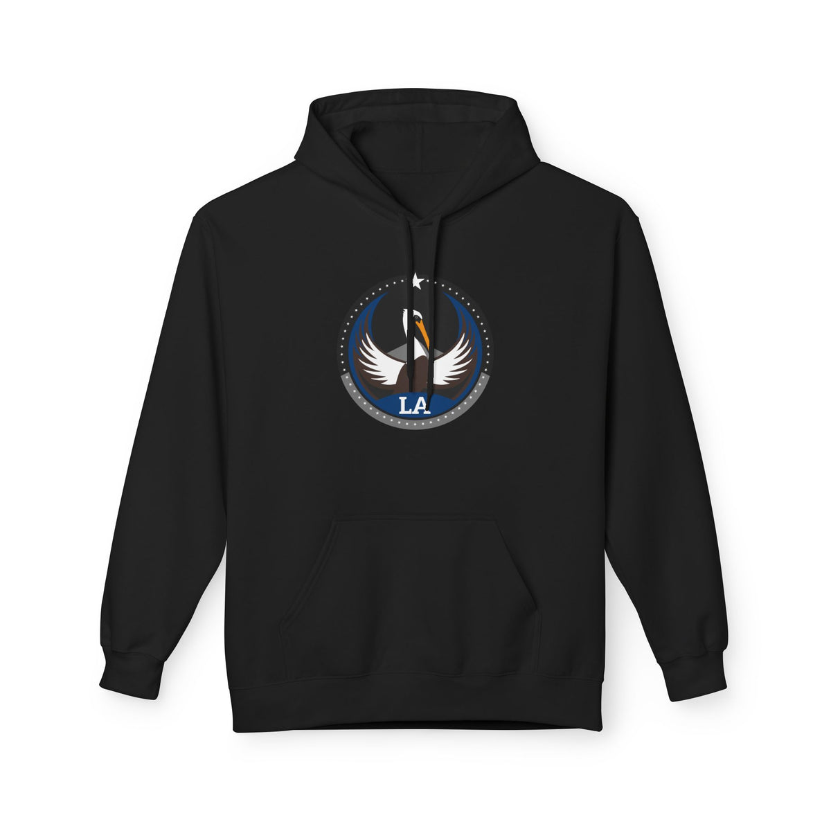 Bird Rebels Midweight Softstyle Fleece Hoodie – LA – Dark