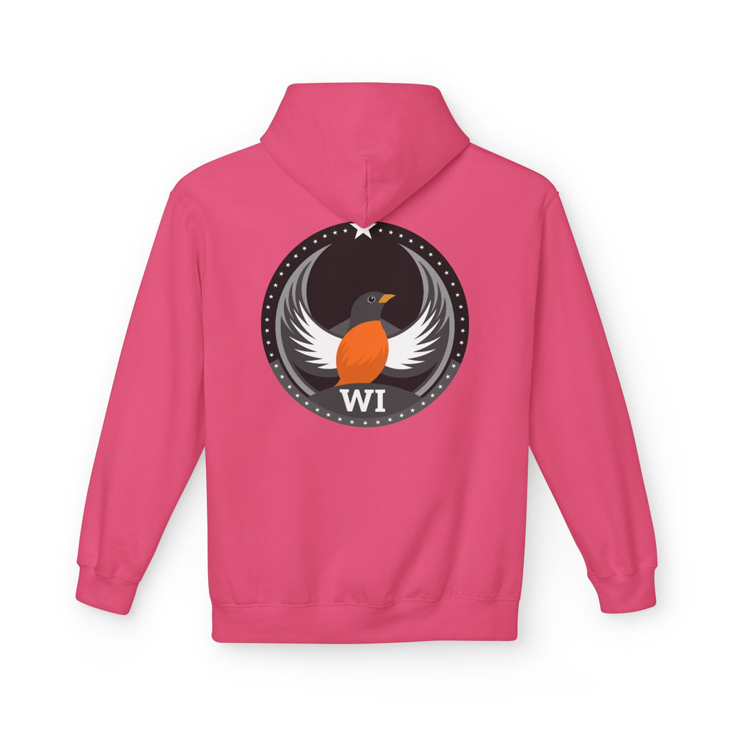 Bird Rebels Midweight Softstyle Fleece Hoodie – WI – Dark