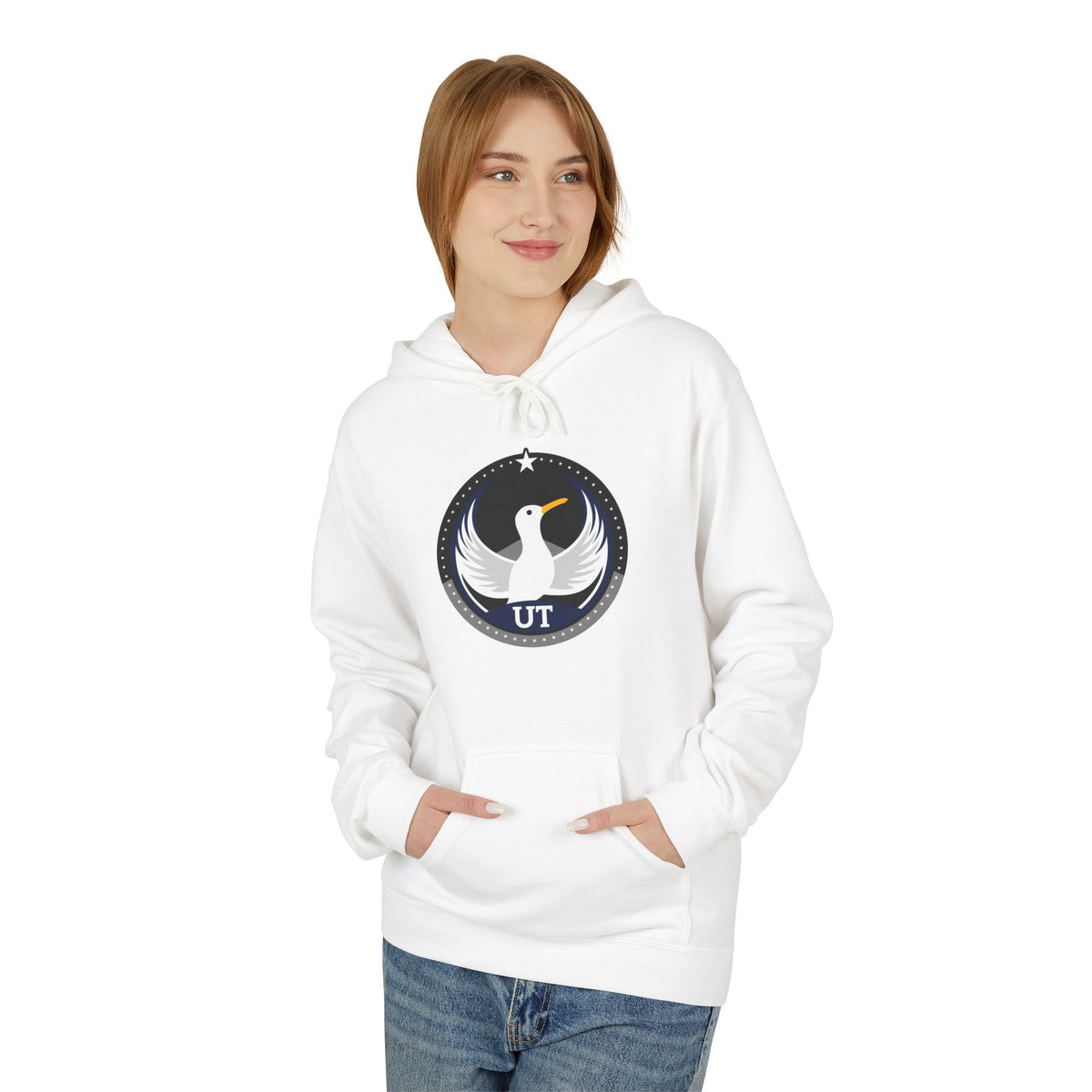 Bird Rebels Midweight Softstyle Fleece Hoodie – UT – Dark