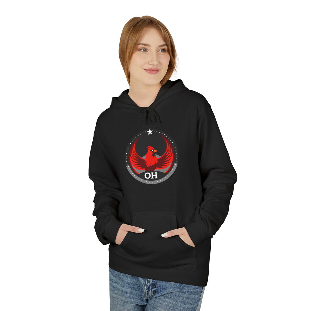 Bird Rebels Midweight Softstyle Fleece Hoodie – OH – Dark