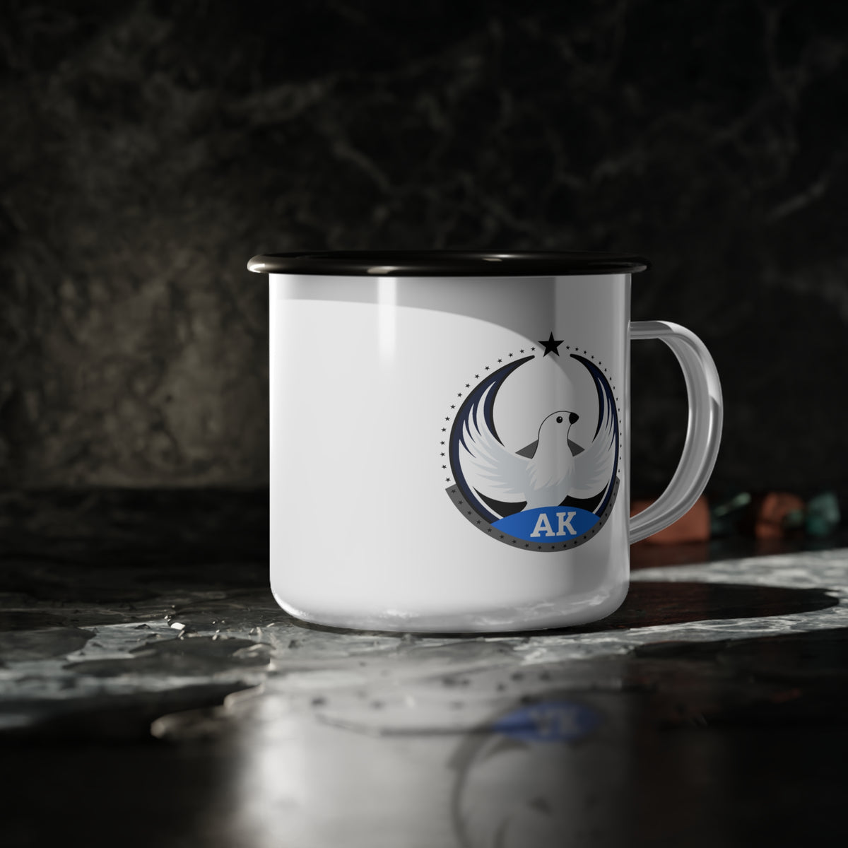 Bird Rebels Enamel Camp Cup – AK – Light