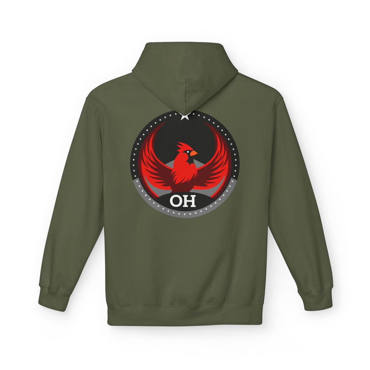 Bird Rebels Midweight Softstyle Fleece Hoodie – OH – Dark