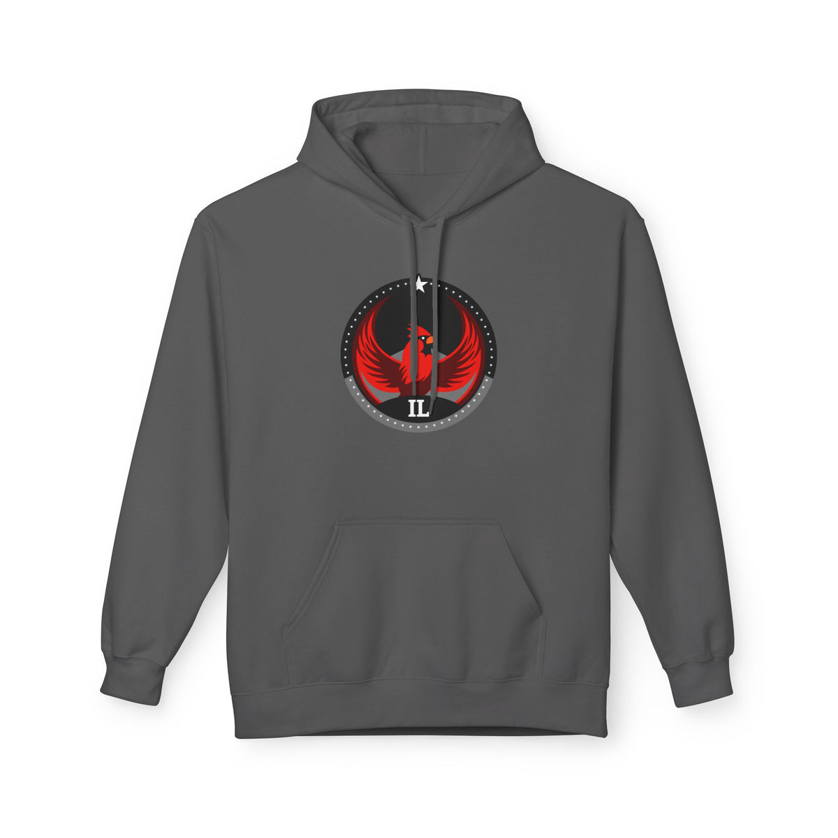 Bird Rebels Midweight Softstyle Fleece Hoodie – IL – Dark