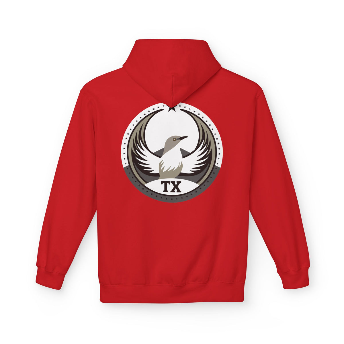 Bird Rebels Midweight Softstyle Fleece Hoodie – TX – Light