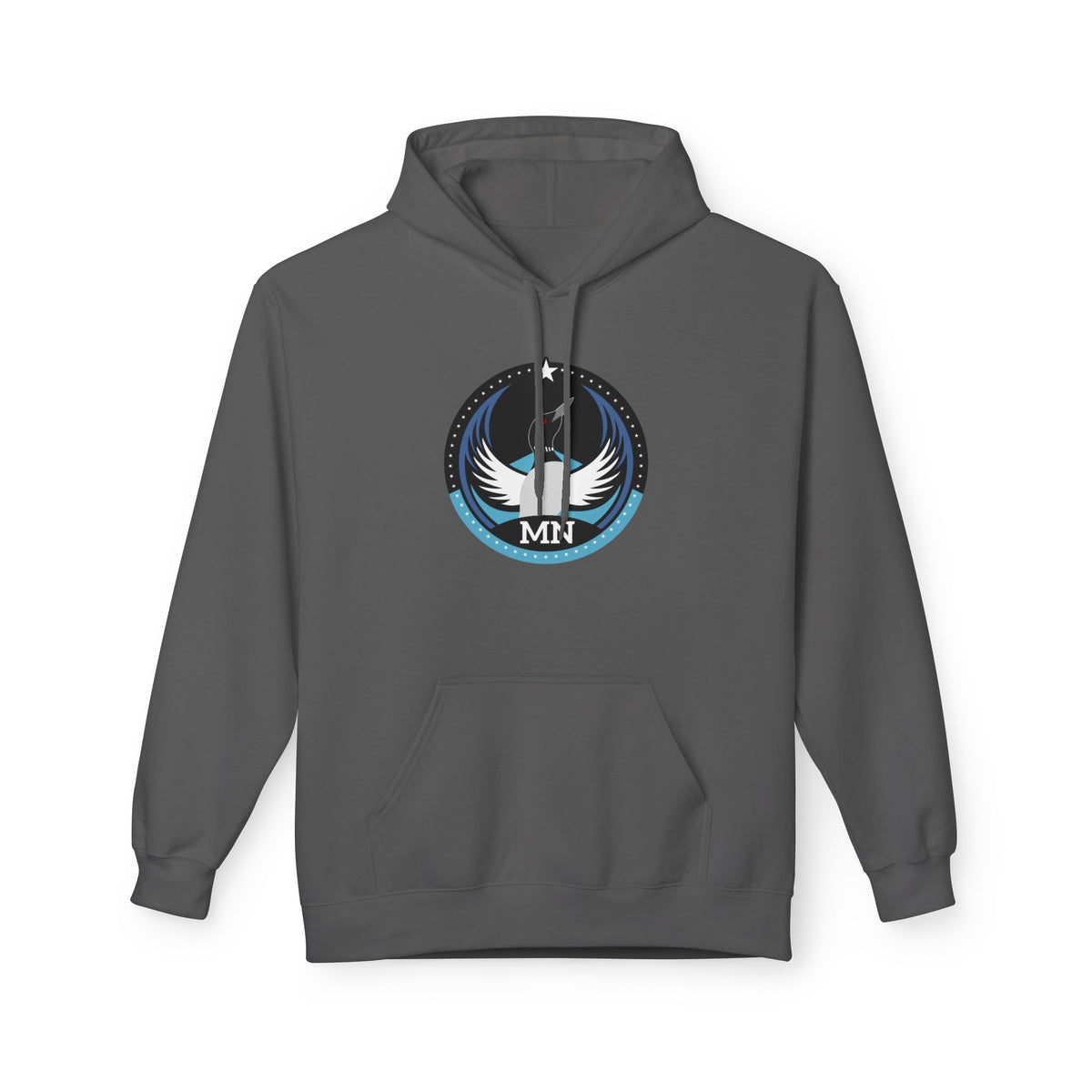 Bird Rebels Midweight Softstyle Fleece Hoodie – MN – Dark