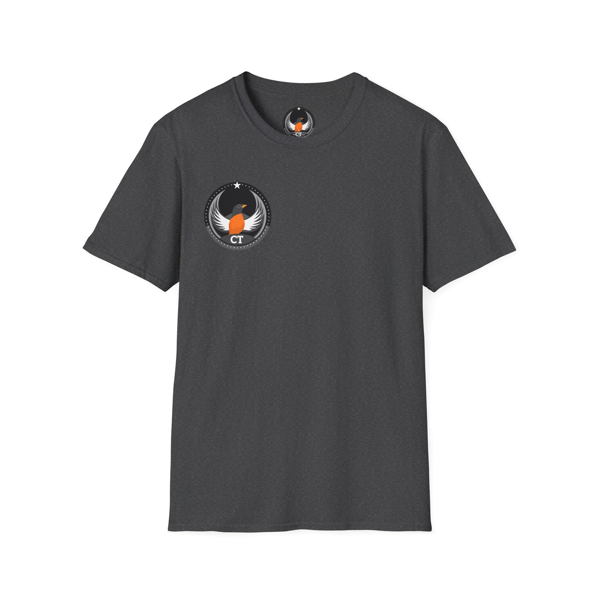 Bird Rebels Softstyle T-Shirt – CT – Dark