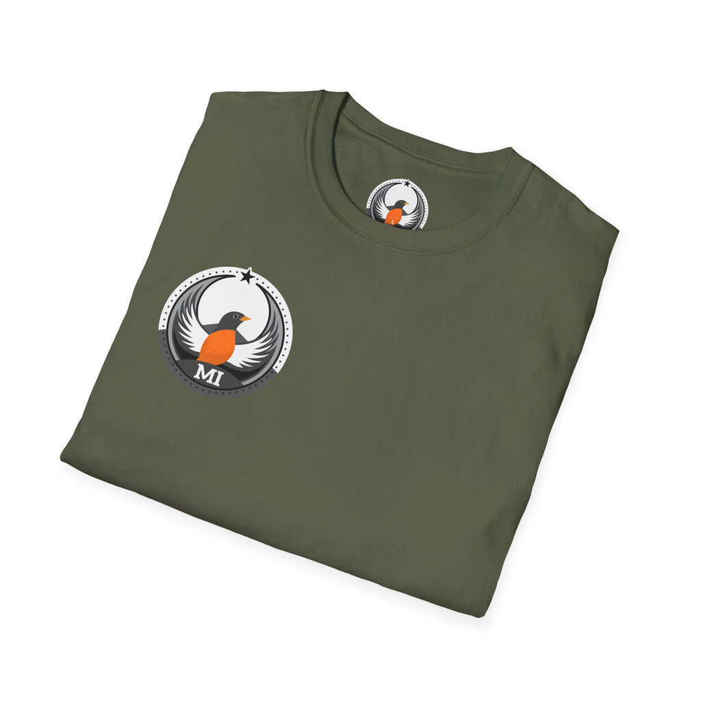 Bird Rebels Softstyle T-Shirt – MI – Light