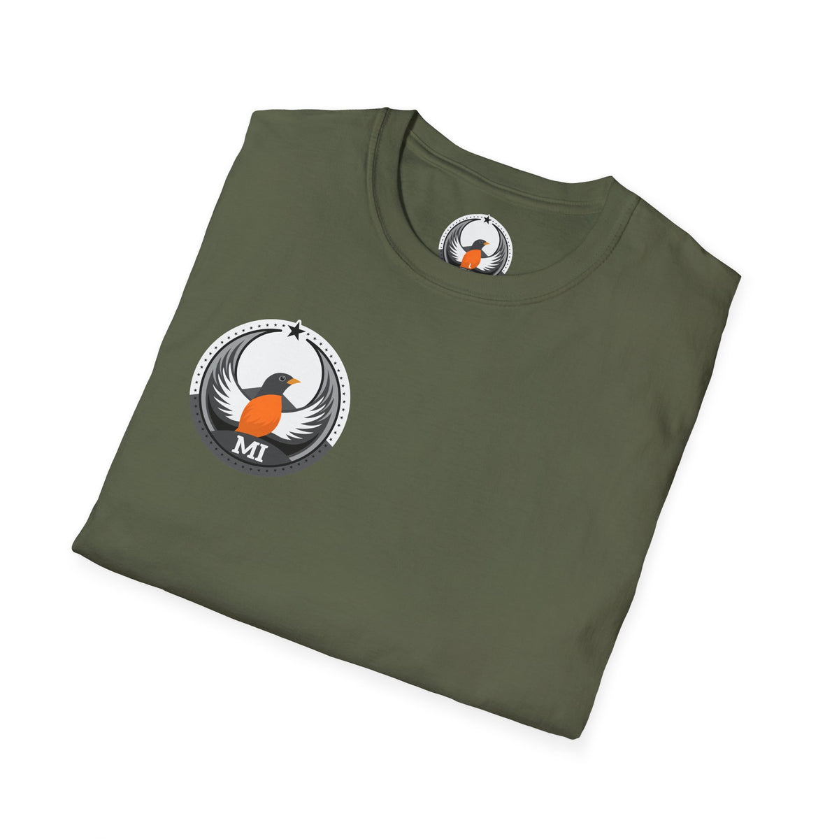 Bird Rebels Softstyle T-Shirt – MI – Light