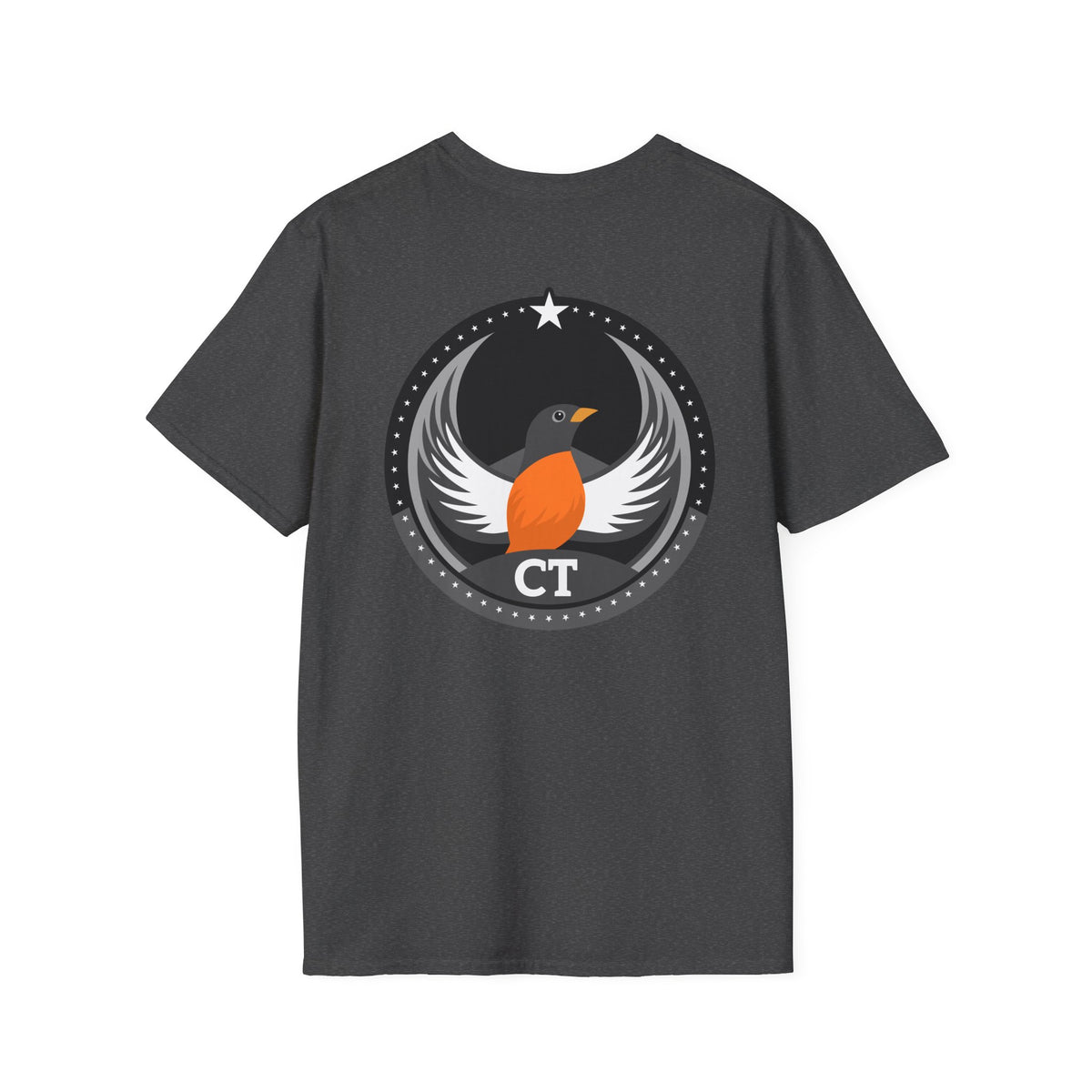 Bird Rebels Softstyle T-Shirt – CT – Dark
