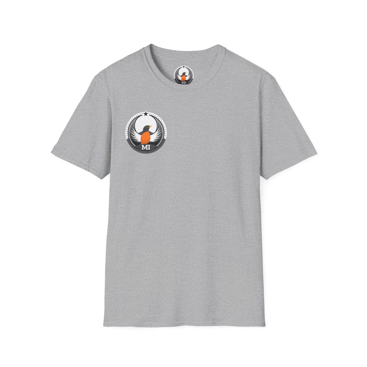 Bird Rebels Softstyle T-Shirt – MI – Light