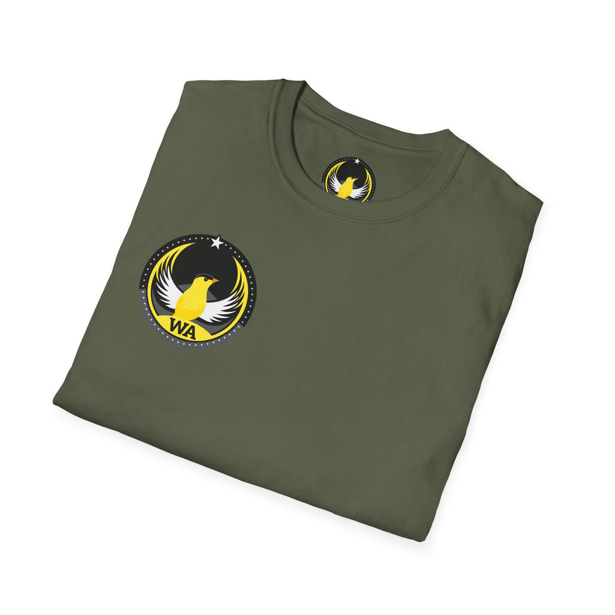 Bird Rebels Softstyle T-Shirt – WA – Dark