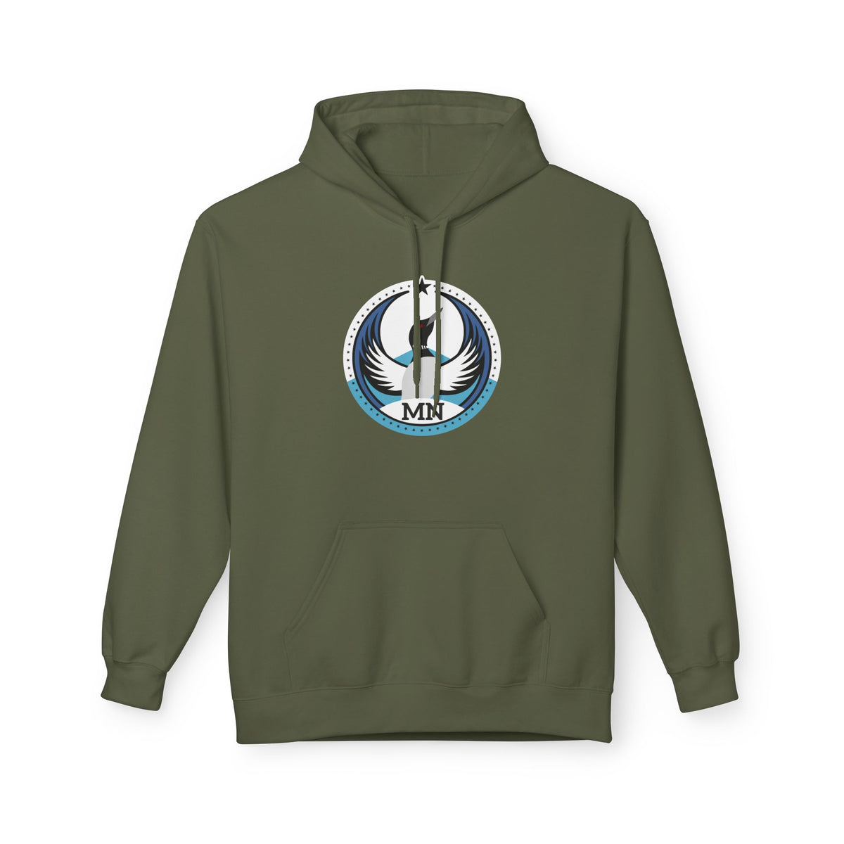 Bird Rebels Midweight Softstyle Fleece Hoodie – MN – Light