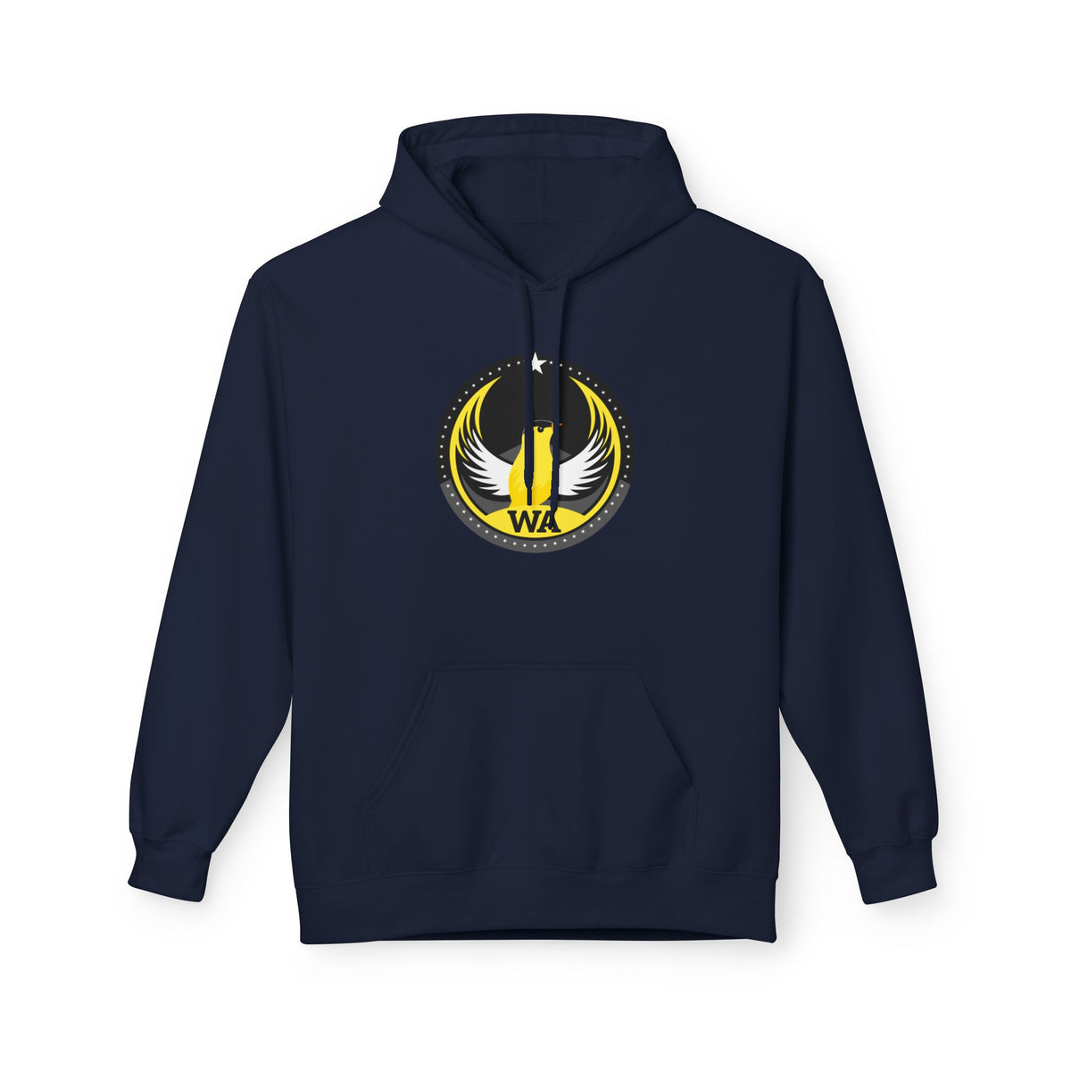 Bird Rebels Midweight Softstyle Fleece Hoodie – WA – Willow Goldfinch – Dark