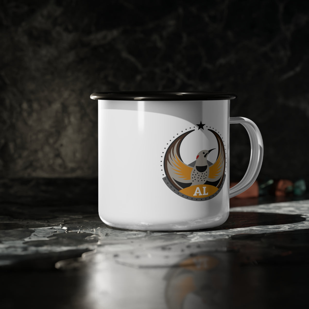 Bird Rebels Enamel Camp Cup – AL – Light