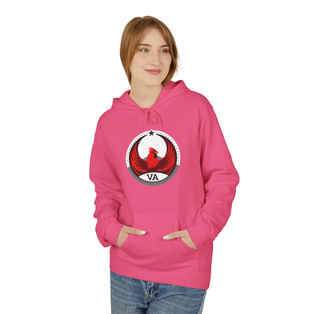 Bird Rebels Midweight Softstyle Fleece Hoodie – VA – Light