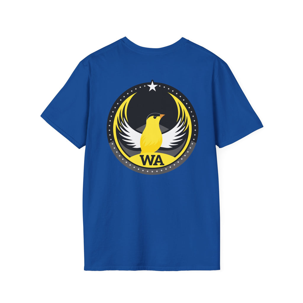 Bird Rebels Softstyle T-Shirt – WA – Dark
