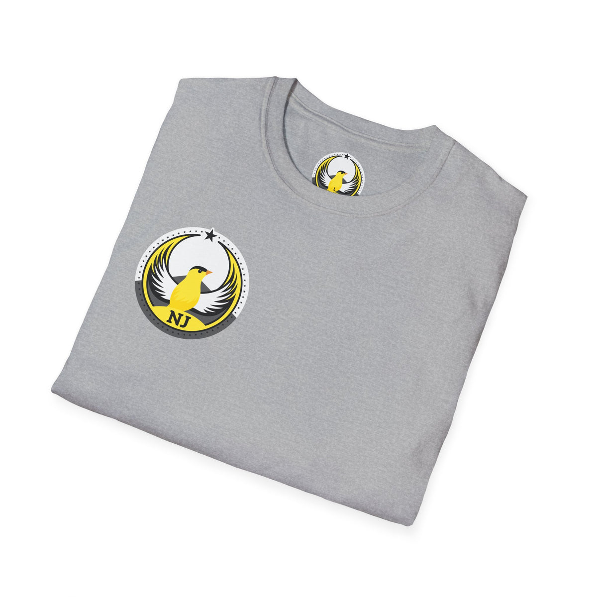 Bird Rebels Softstyle T-Shirt – NJ – Light
