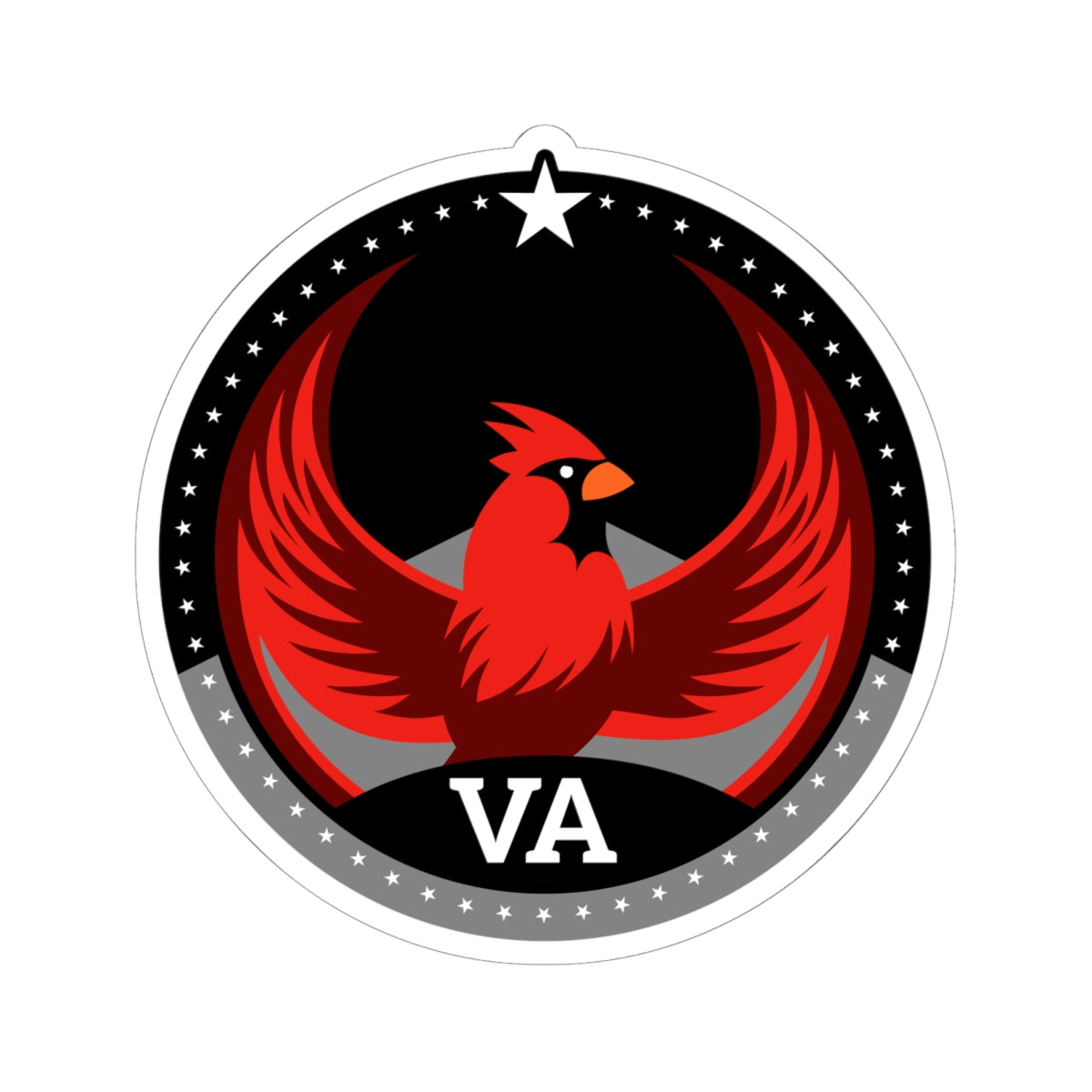 Bird Rebels Kiss-Cut Stickers – VA – Dark