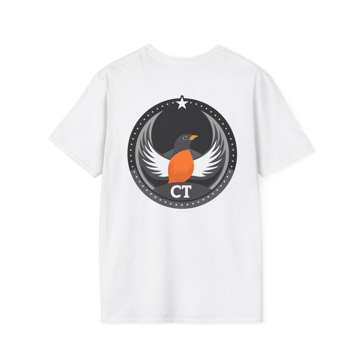 Bird Rebels Softstyle T-Shirt – CT – Dark