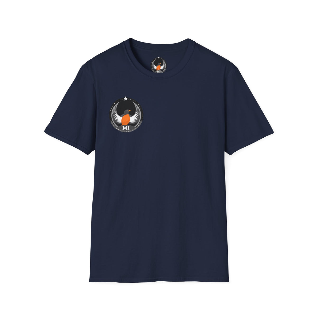 Bird Rebels Softstyle T-Shirt – MI – Dark