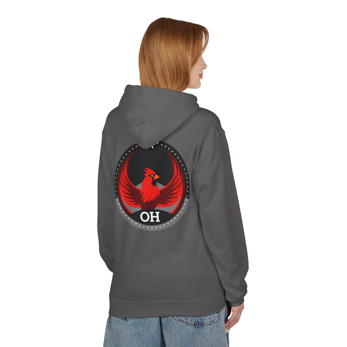 Bird Rebels Midweight Softstyle Fleece Hoodie – OH – Dark