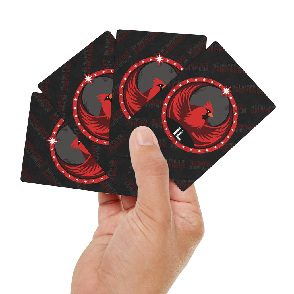 Illinois Cardinal Rebel - Poker Cards - IL - We Have Friends Everywhere