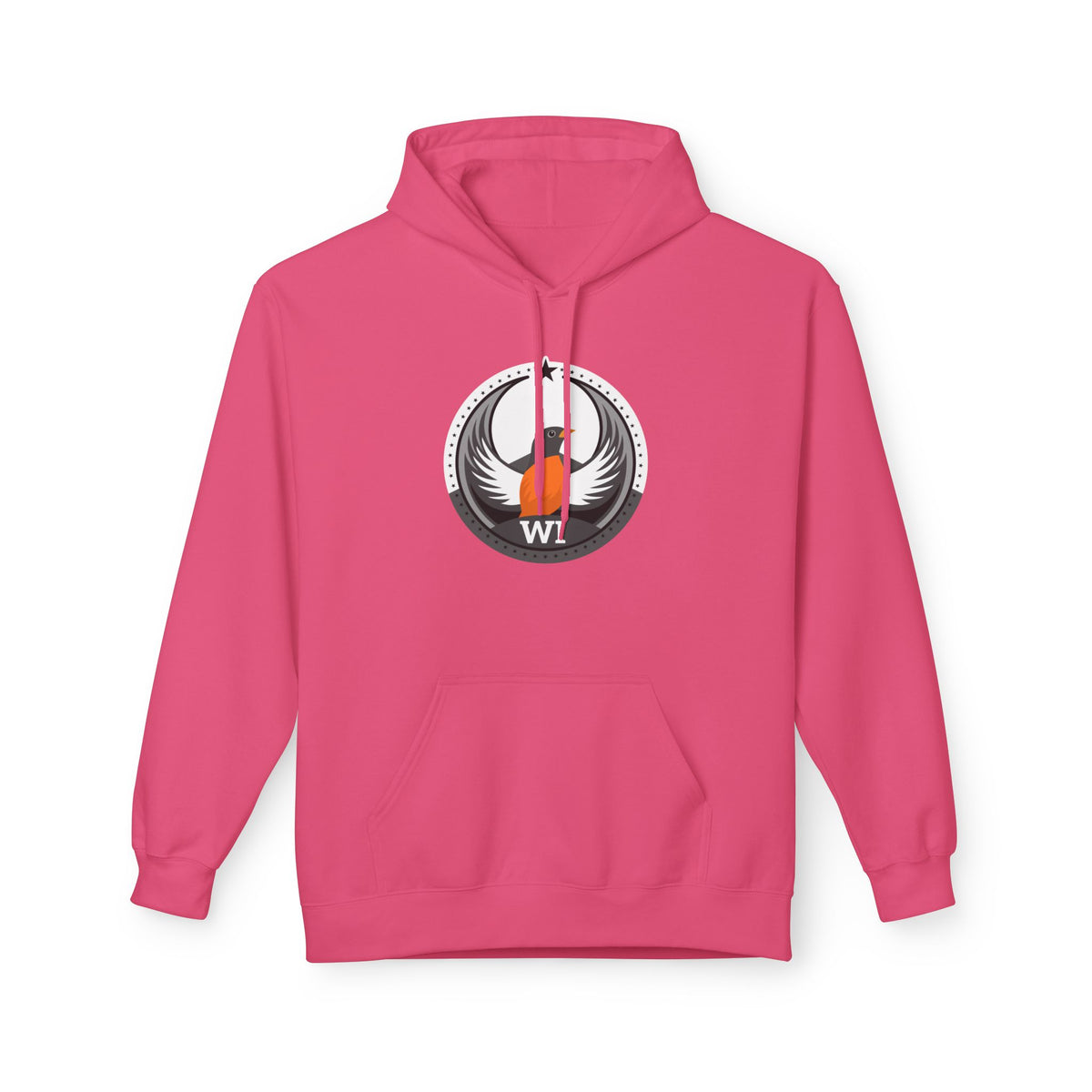 Bird Rebels Midweight Softstyle Fleece Hoodie – WI – Light