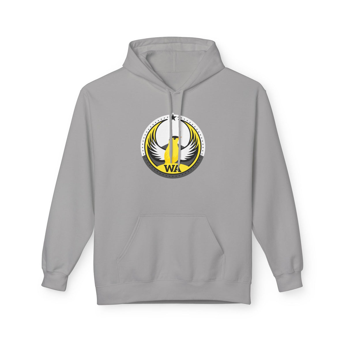 Bird Rebels Midweight Softstyle Fleece Hoodie – WA – Willow Goldfinch – Light