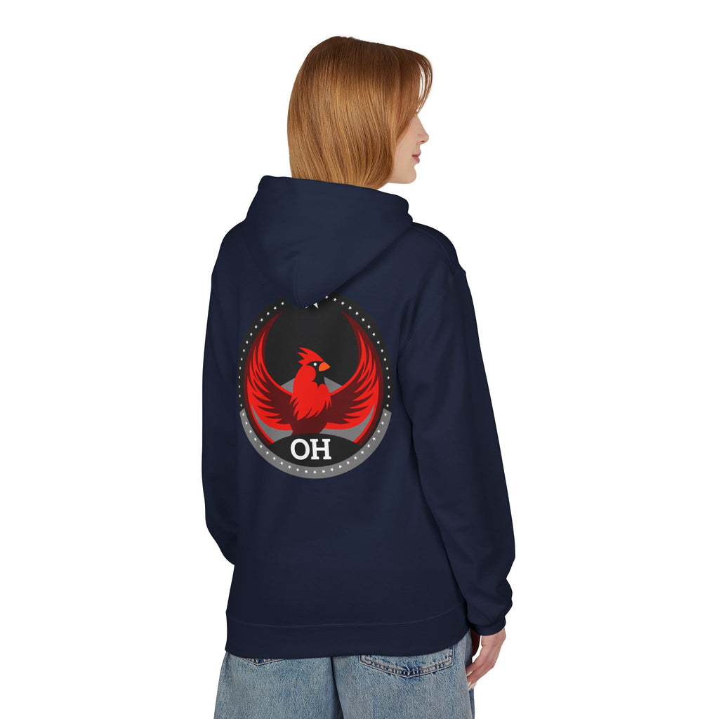 Bird Rebels Midweight Softstyle Fleece Hoodie – OH – Dark