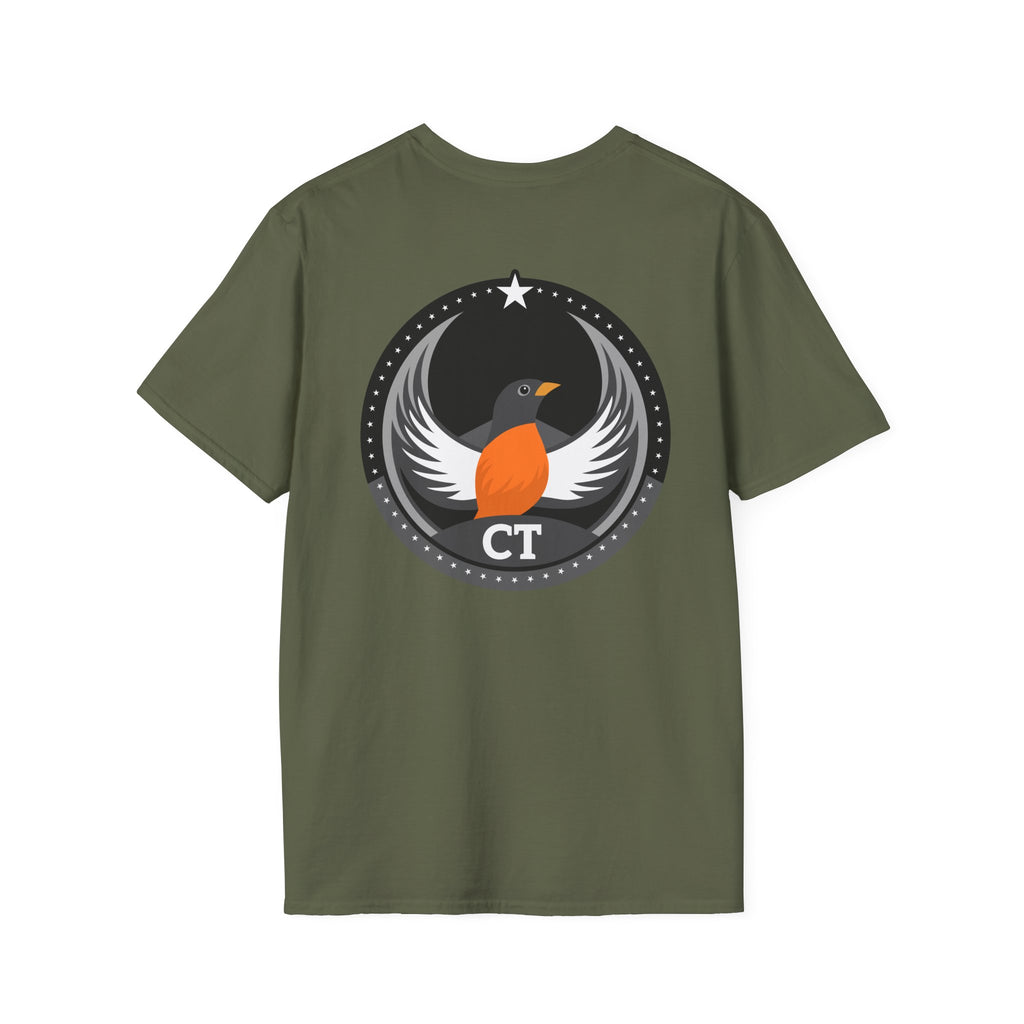 Bird Rebels Softstyle T-Shirt – CT – Dark