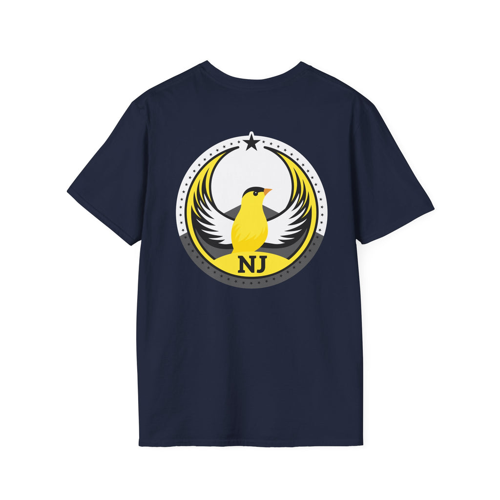 Bird Rebels Softstyle T-Shirt – NJ – Light
