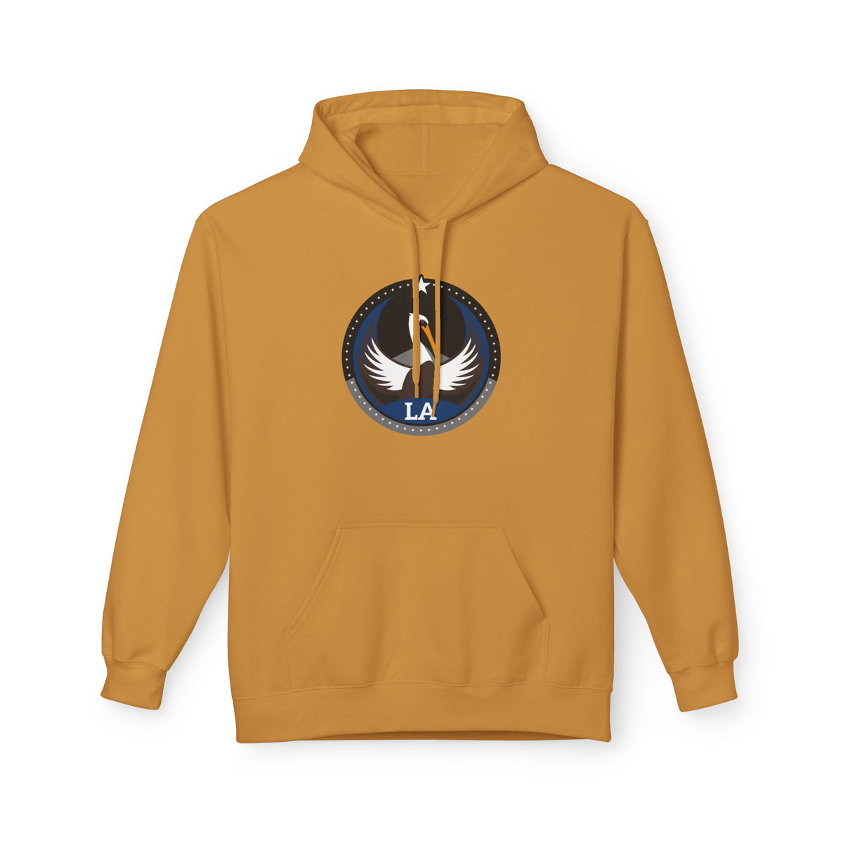 Bird Rebels Midweight Softstyle Fleece Hoodie – LA – Dark