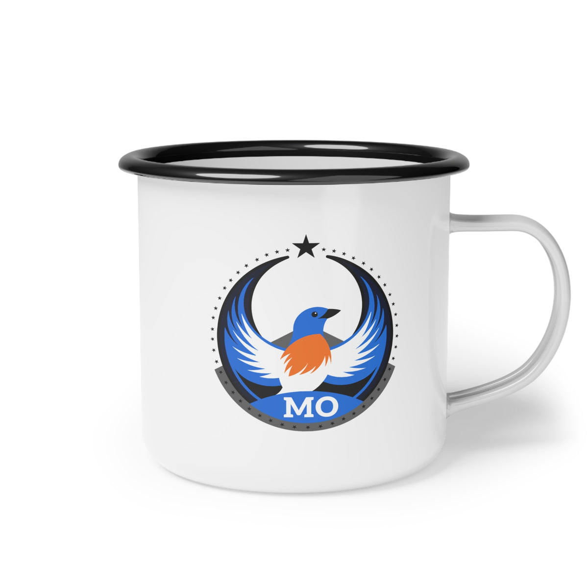 Bird Rebels Enamel Camp Cup – MO – Light