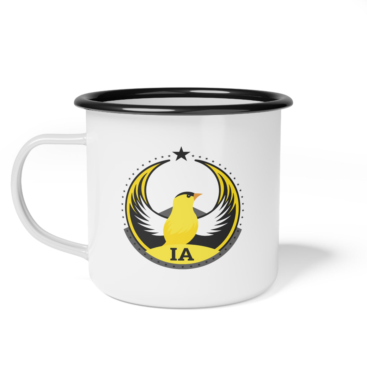 Bird Rebels Enamel Camp Cup – IA – Light
