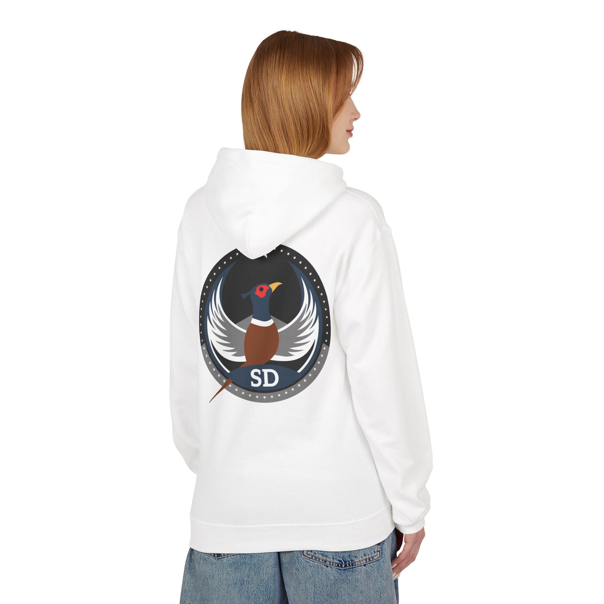 Bird Rebels Midweight Softstyle Fleece Hoodie – SD – Dark
