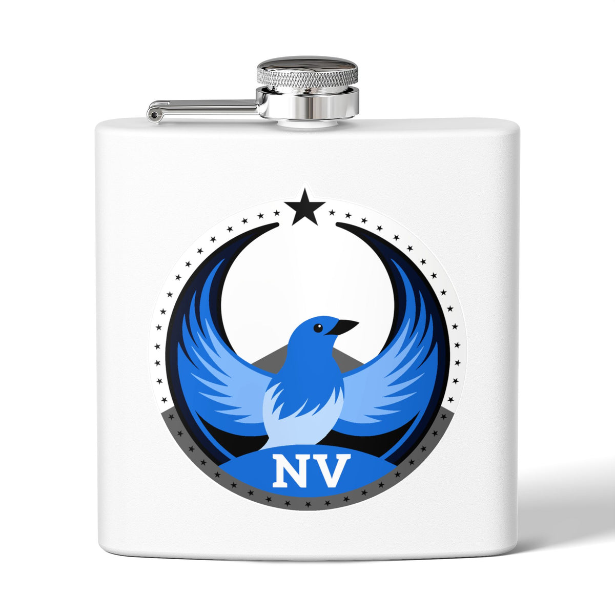 Bird Rebels 6oz Stainless Steel Flask – NV – Light