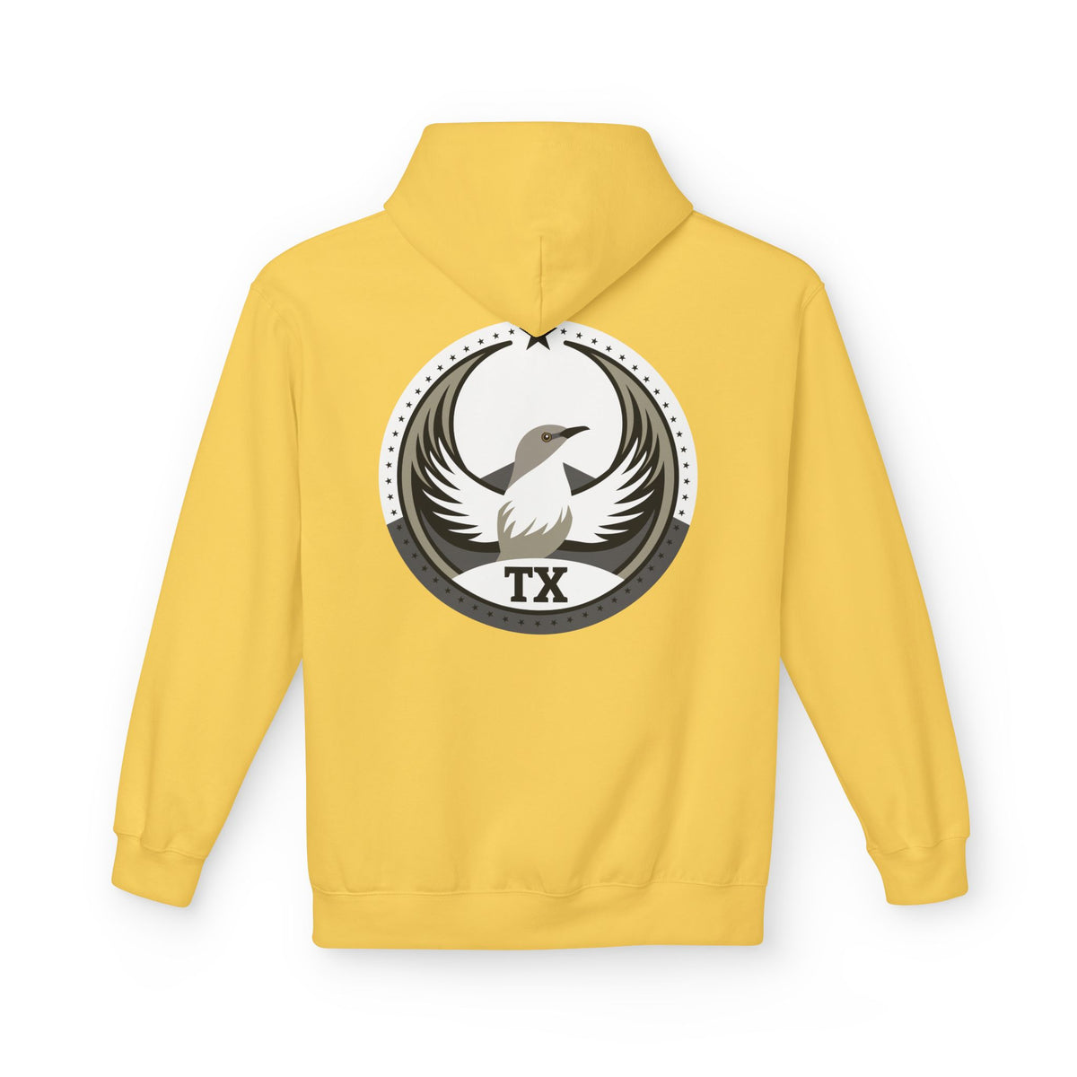 Bird Rebels Midweight Softstyle Fleece Hoodie – TX – Light