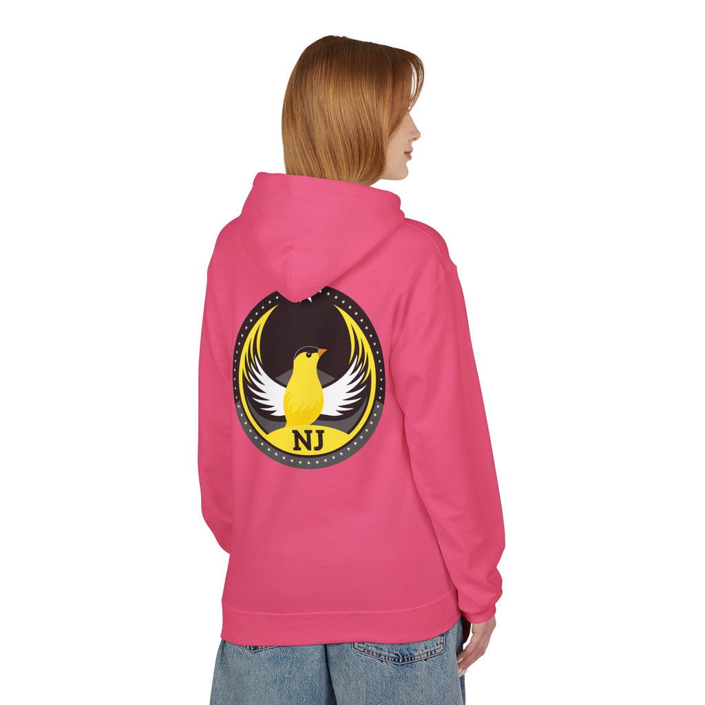 Bird Rebels Midweight Softstyle Fleece Hoodie – NJ – Dark